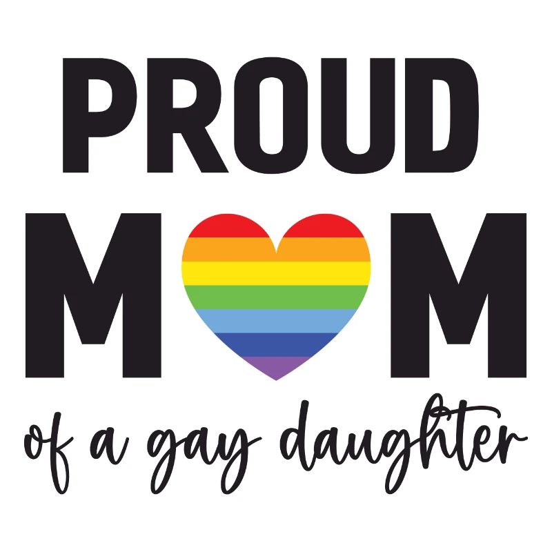 LGBT Pride Month - Stolze Mutter einer schwulen Tochter