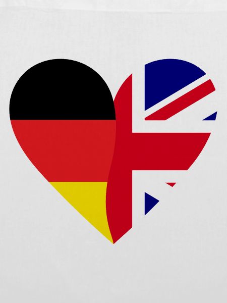 Germany Great Britain Heart