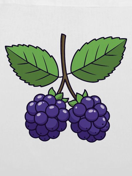 Brombeere Kostüm Karneval Fasching Beeren Lila