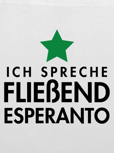 Esperanto Sprache / sprechen Geschenkidee