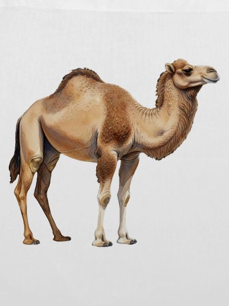 Kamel im aquarell Stil Geschenkidee 