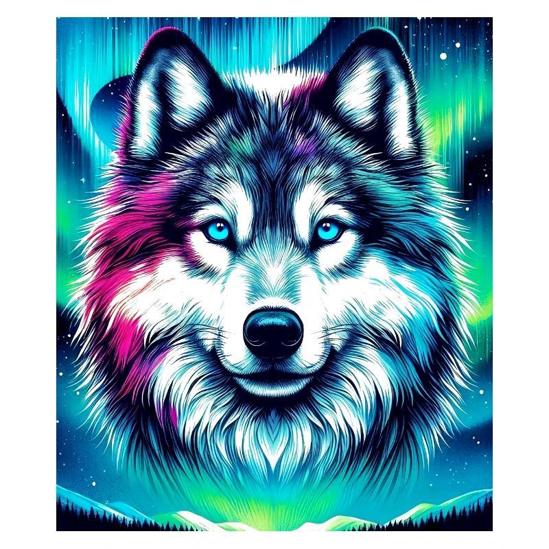 Wolf Husky Hund