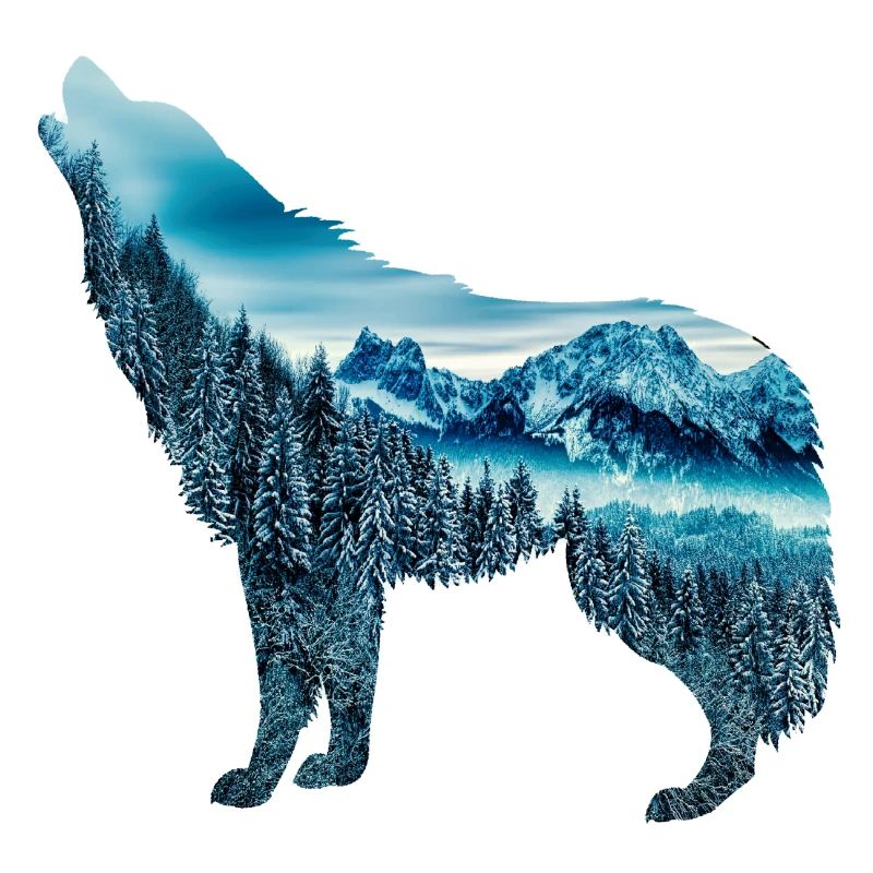 Der Wolf und der Berg