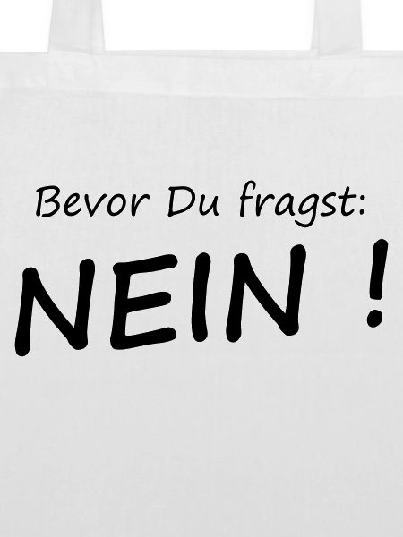Bevor Du Fragst