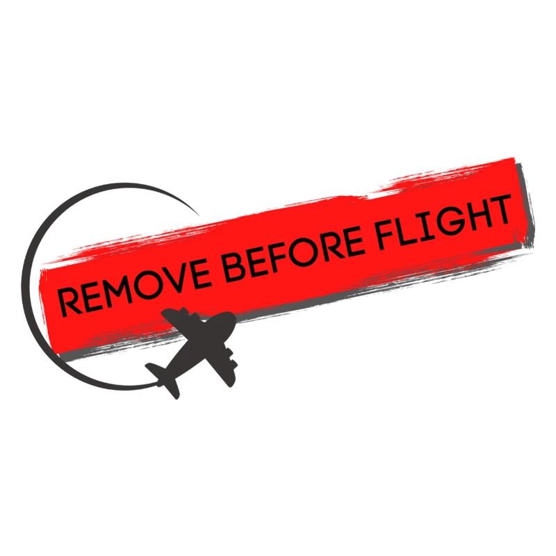 Remove before flight