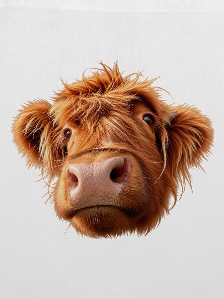 Highland Cow is watching