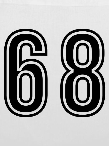 68 Zahl symbol