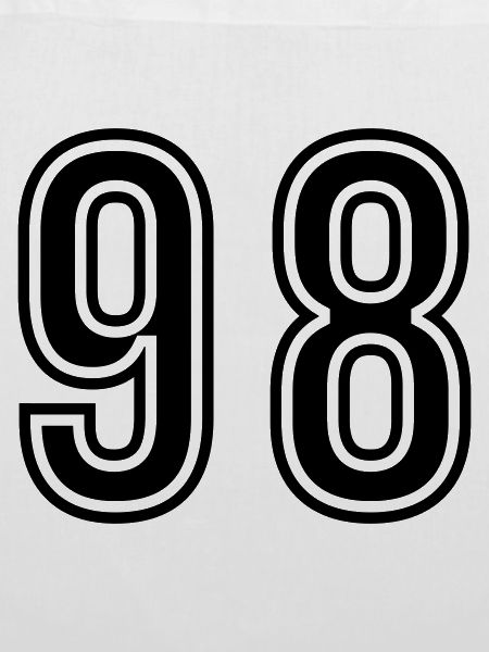 98 Zahl symbol