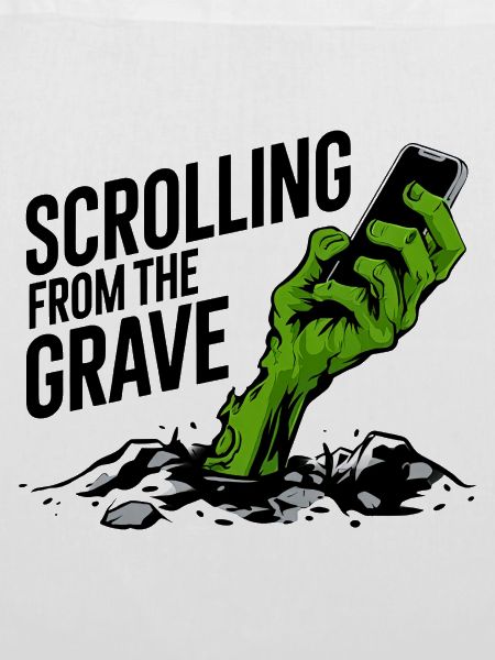 Vom Grab zum Scrollen