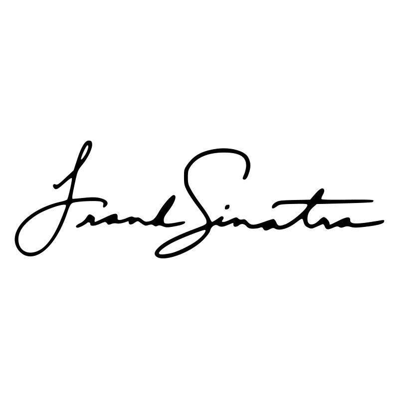 Frank Sinatra Signature