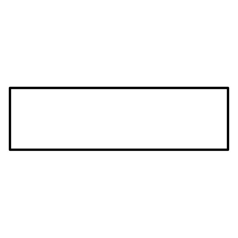 White bar white shield rectangle