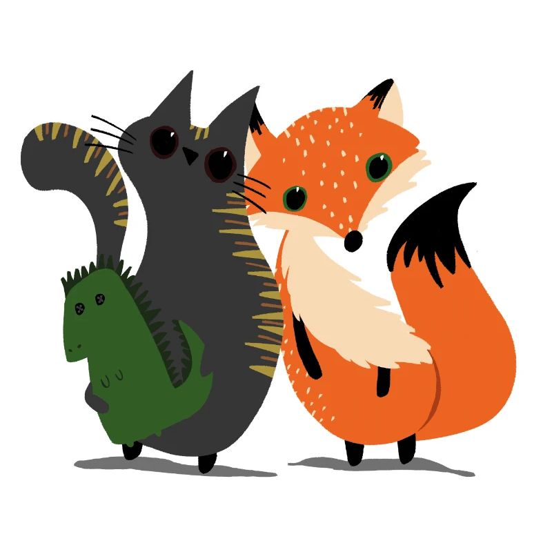 Die Katze und der Fuchs