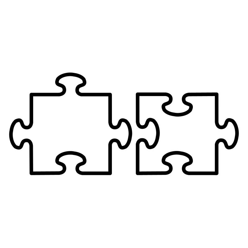 2 Puzzle Teile