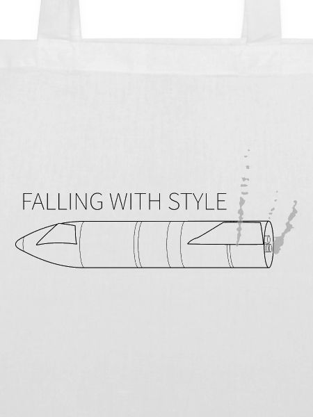 Starship Falling mit Stil