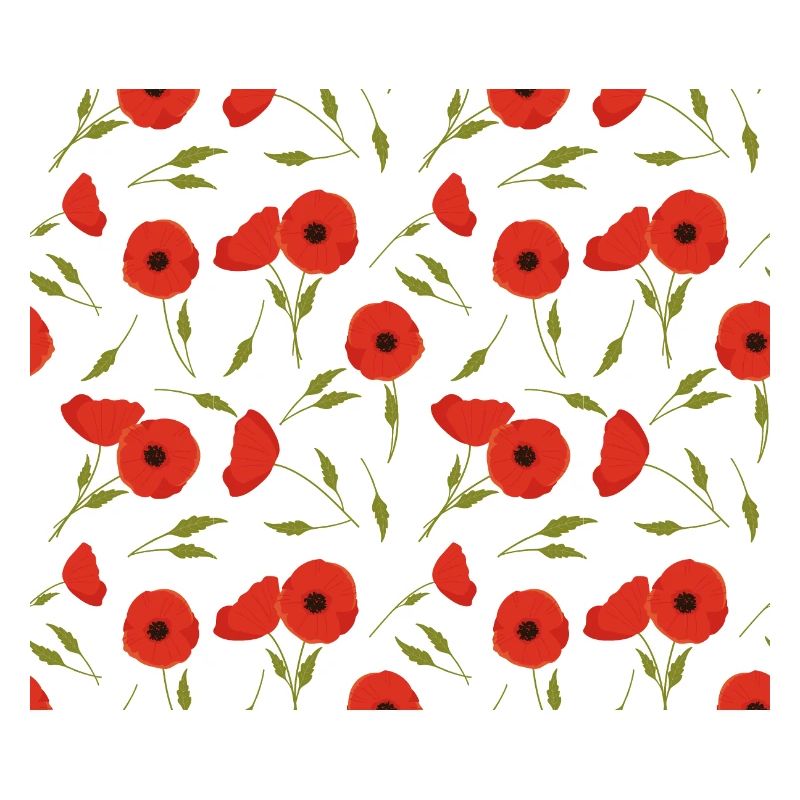 Mohnblumen Muster