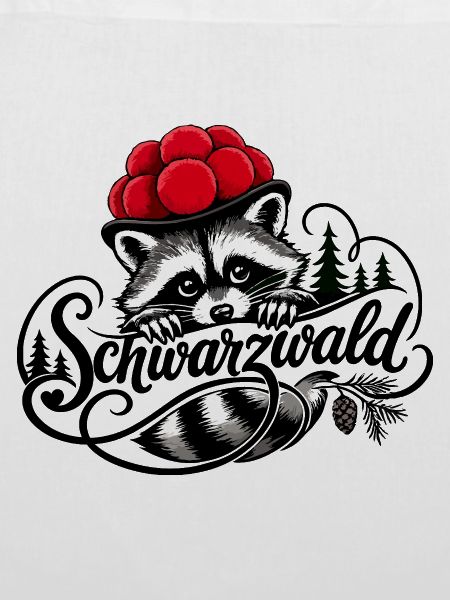 Schwarzwald Waschbär Bollenhut