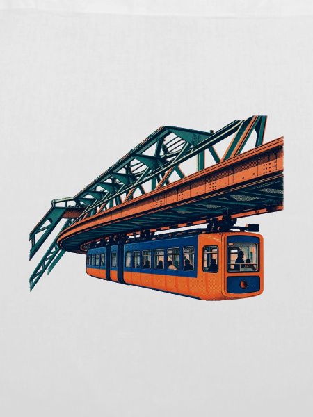 Wuppertaler Schwebebahn Risograph