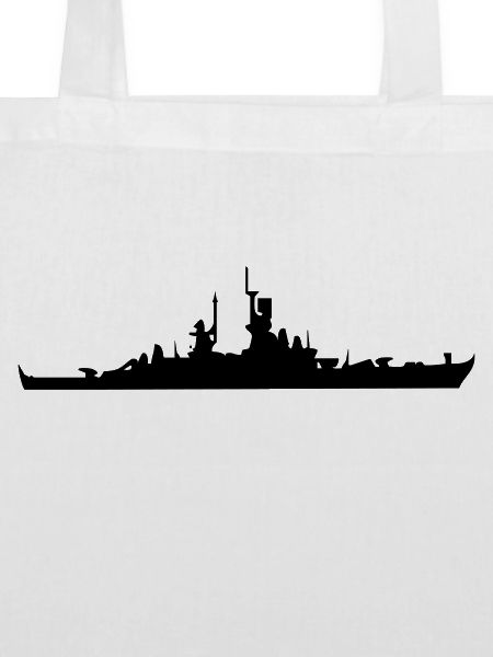 Vector Navy Kriegsschiff Silhouette