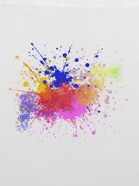Farbige Farbspritzer Kunst Design