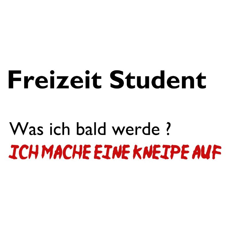 Freizeit Student