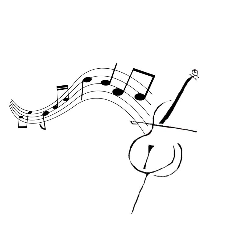 Cello mit Noten1