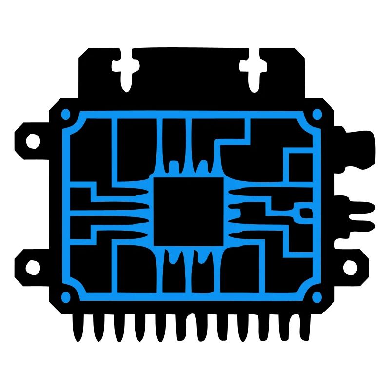 Mikrochip Platine IT Logo