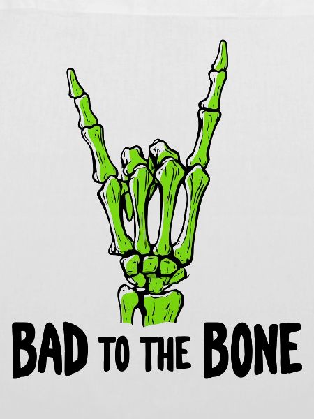 Bad to the Bone Skeleton Rock