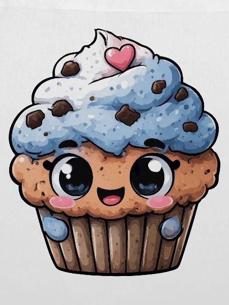 Kawaii Cupcake Herzglück