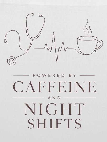 Kaffee-Nacht-Schicht Design