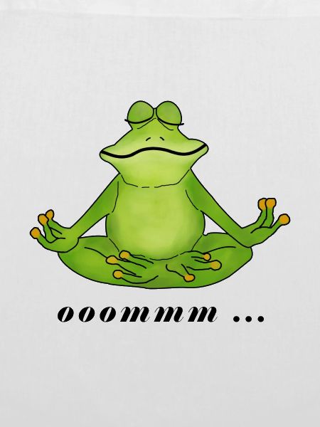 OM, Meditation, Frosch