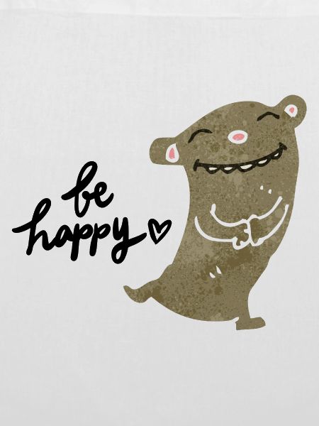 Be Happy Lustiges Tier