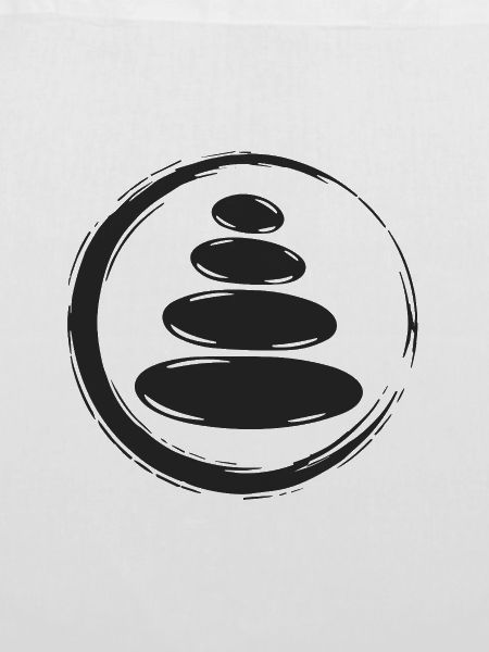 Zen Steine Balance