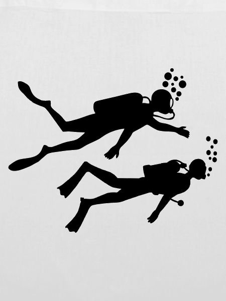 Zwei Unterwassertaucher