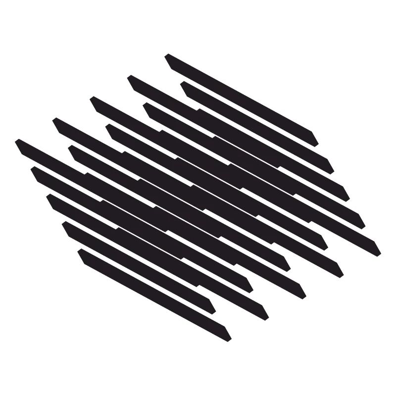 Diagonal Scribble Monochrome Pattern