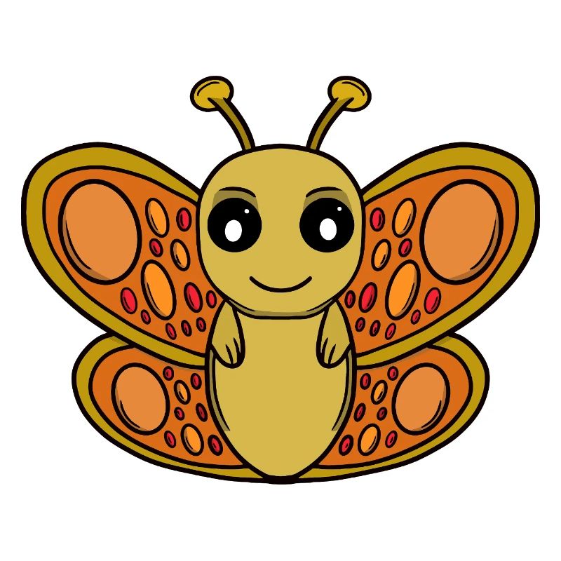Sunny Chibi Butterfly