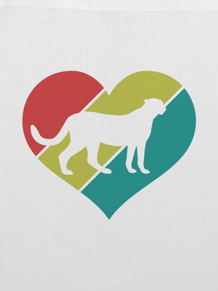 Gepard Herz Retro Style