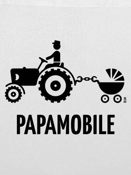 Popemobile (Traktor & Kinderwagen / Schwarz)