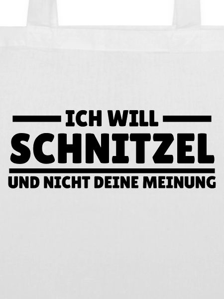 ich will schnitzel