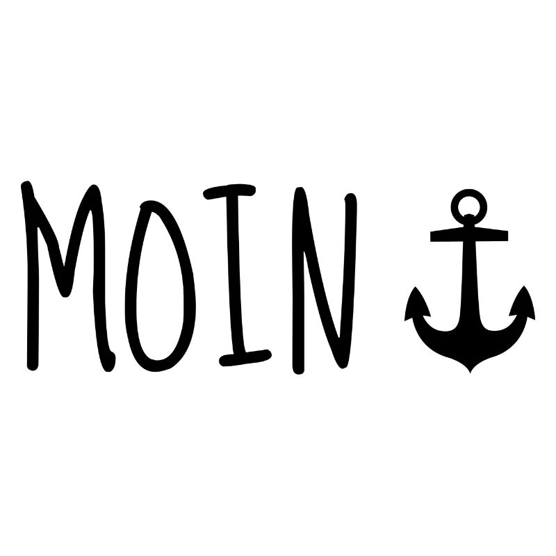 Moin mit Anker