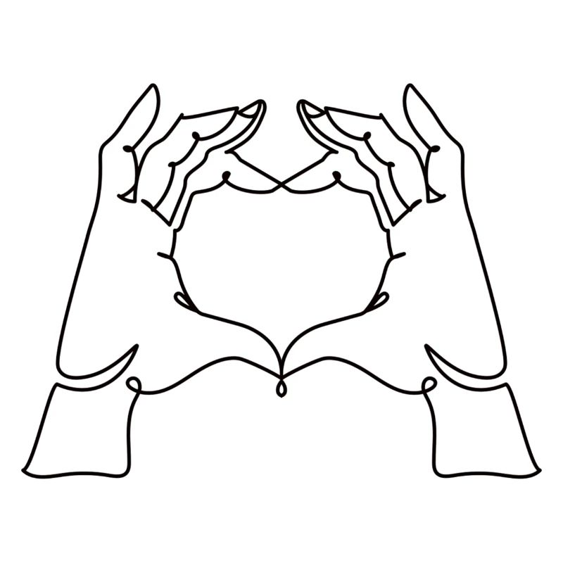 Hand Herz