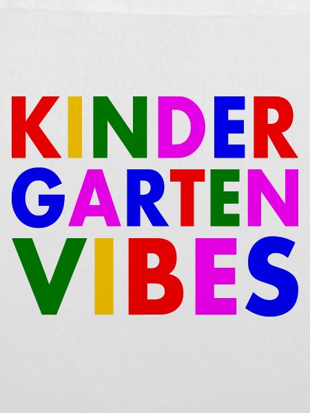 kindergarten vibes