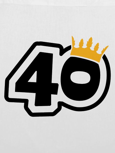 40 mit Krone