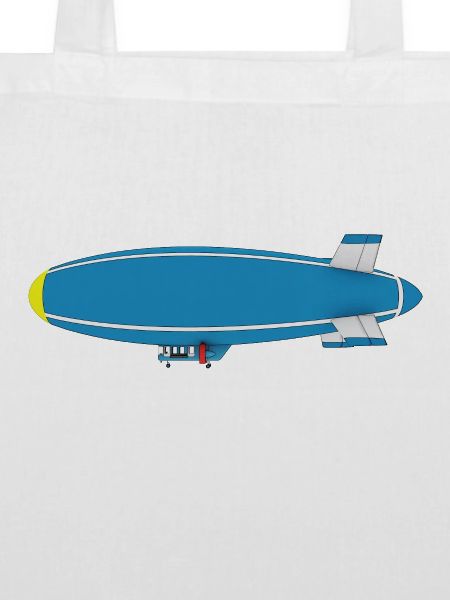 Luftschiff, Zeppelin, Seitenansicht