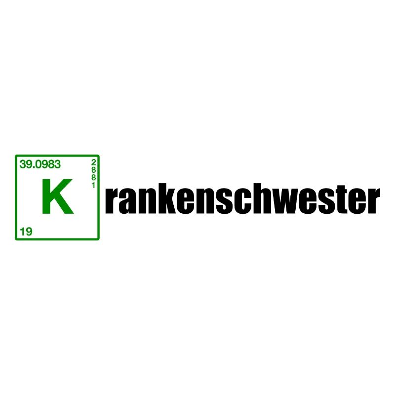 Krankenschwester Geschenk black