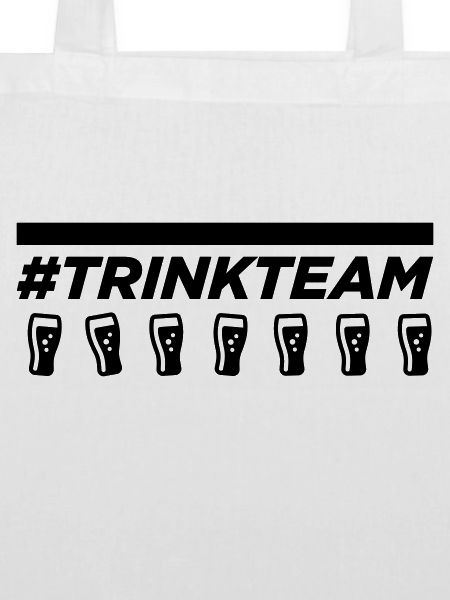 Trinkteam mit Biergläsern
