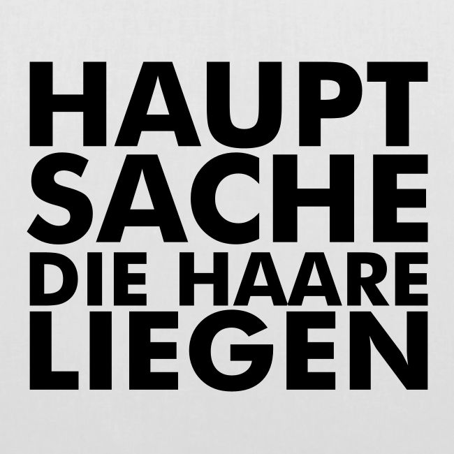 Hauptsache