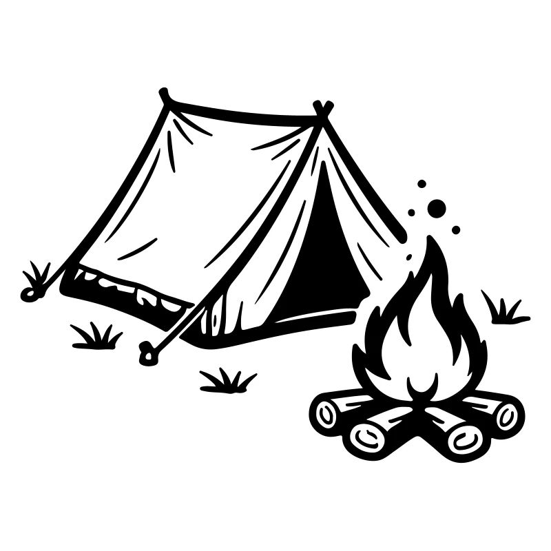 Tent Campfire Camping