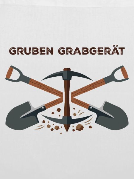 Gruben Grabgerät Bergbau Emblem