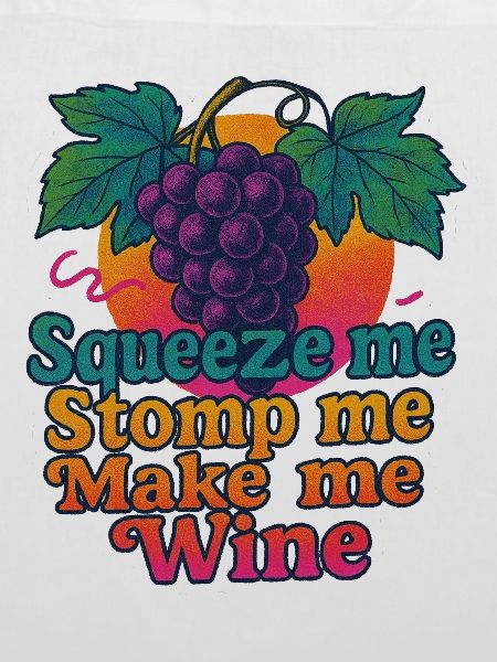 Weinreben-Zitat-T-Shirt-Design