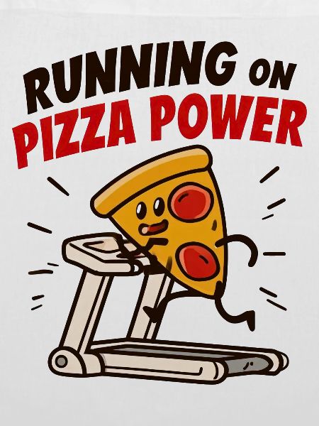 Pizza Power Laufbandheld
